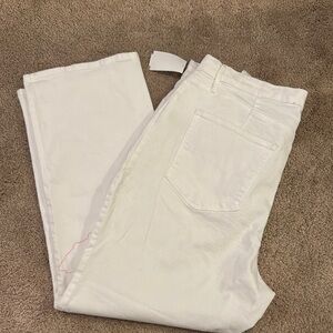 Good America. Women's White Jeans NWT